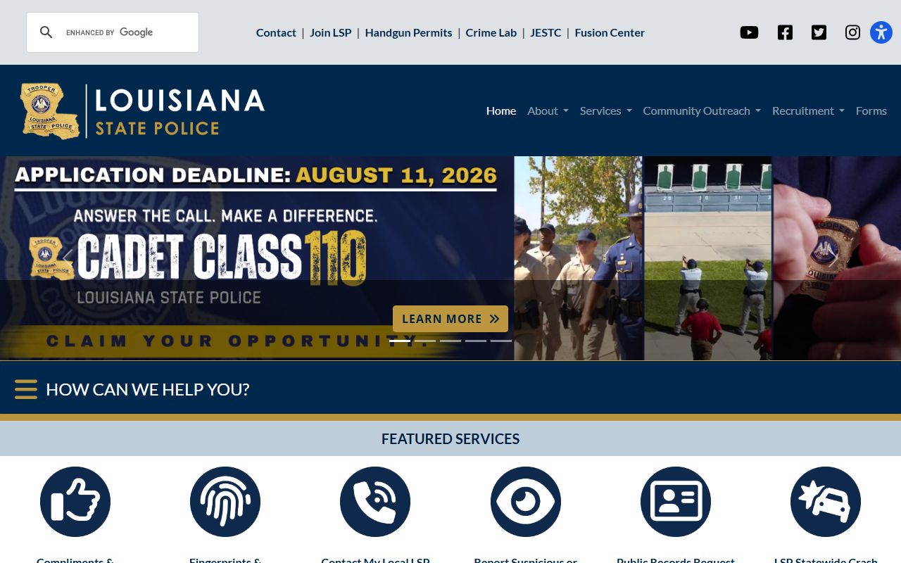 Rapides Parish warrant records Louisiana State Police sex offender registry